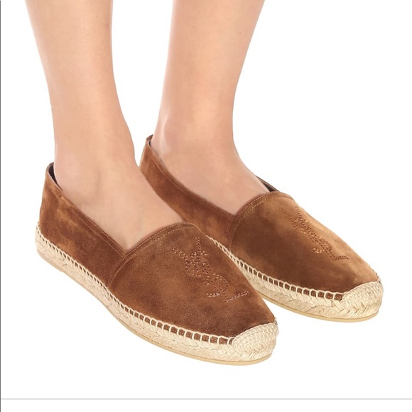 Monogram YSL suede brown - Picture 2 of 8